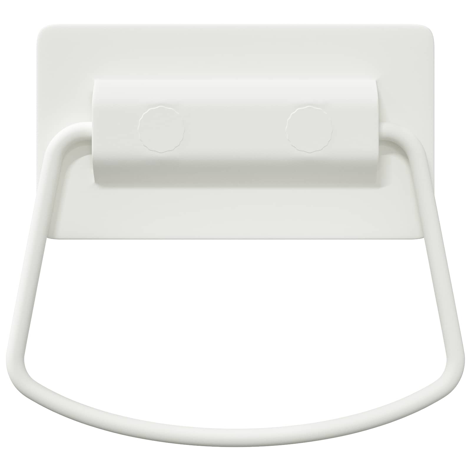 Kaappikahvat 2 Pcs Valkoinen 85 X 45 Mm Metalli