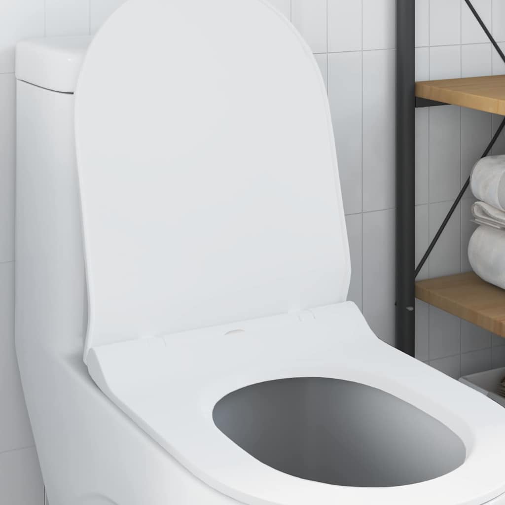 Wc-Istuin Säädettävä Valkoinen 50 X 36,5 X 5 Cm Polypropeeni