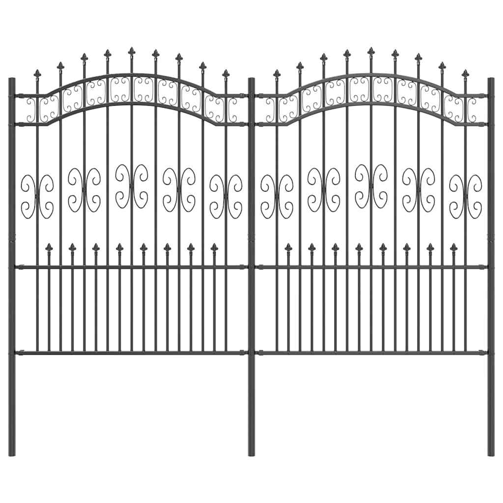 Puutarha-Aita Kampen 240 X 202,5 Cm Mesh Jauhemaalattu Teräs