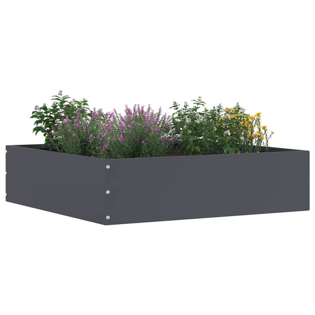 Nurmireunus 6 Pcs Antrasiitti 50 X 50 X 13 Cm Teräs