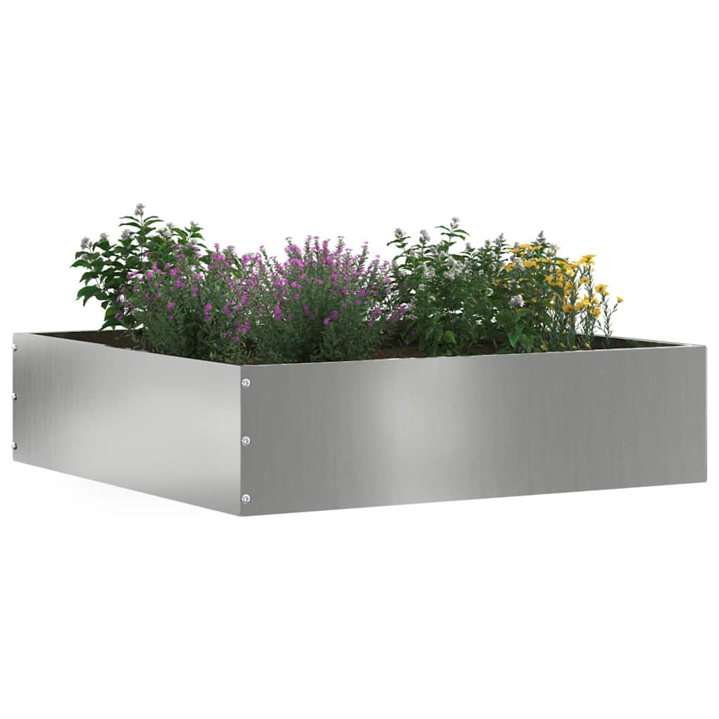 Nurmireunus 6 Pcs Hopea 50 X 50 X 13 Cm Galvanoitu Teräs