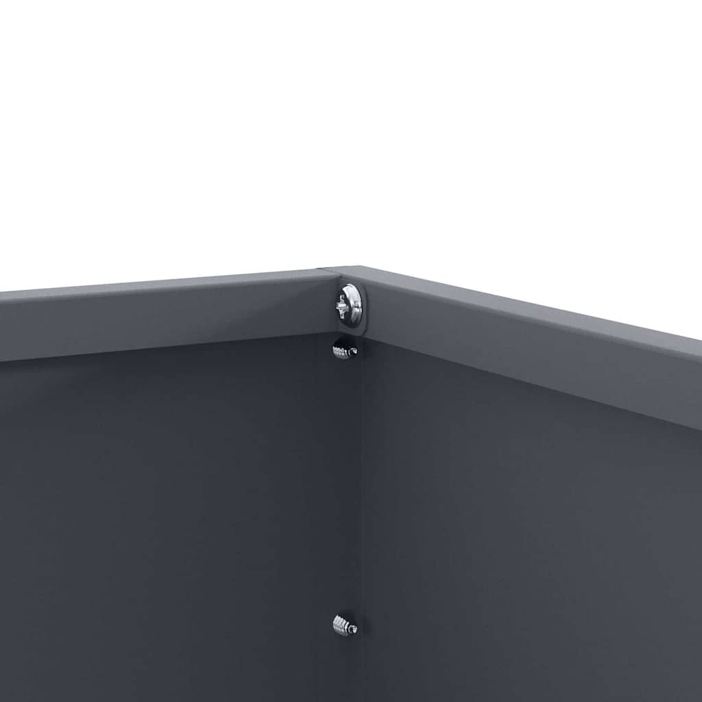 Nurmireunus 6 Pcs Antrasiitti 60 X 60 X 13 Cm Teräs
