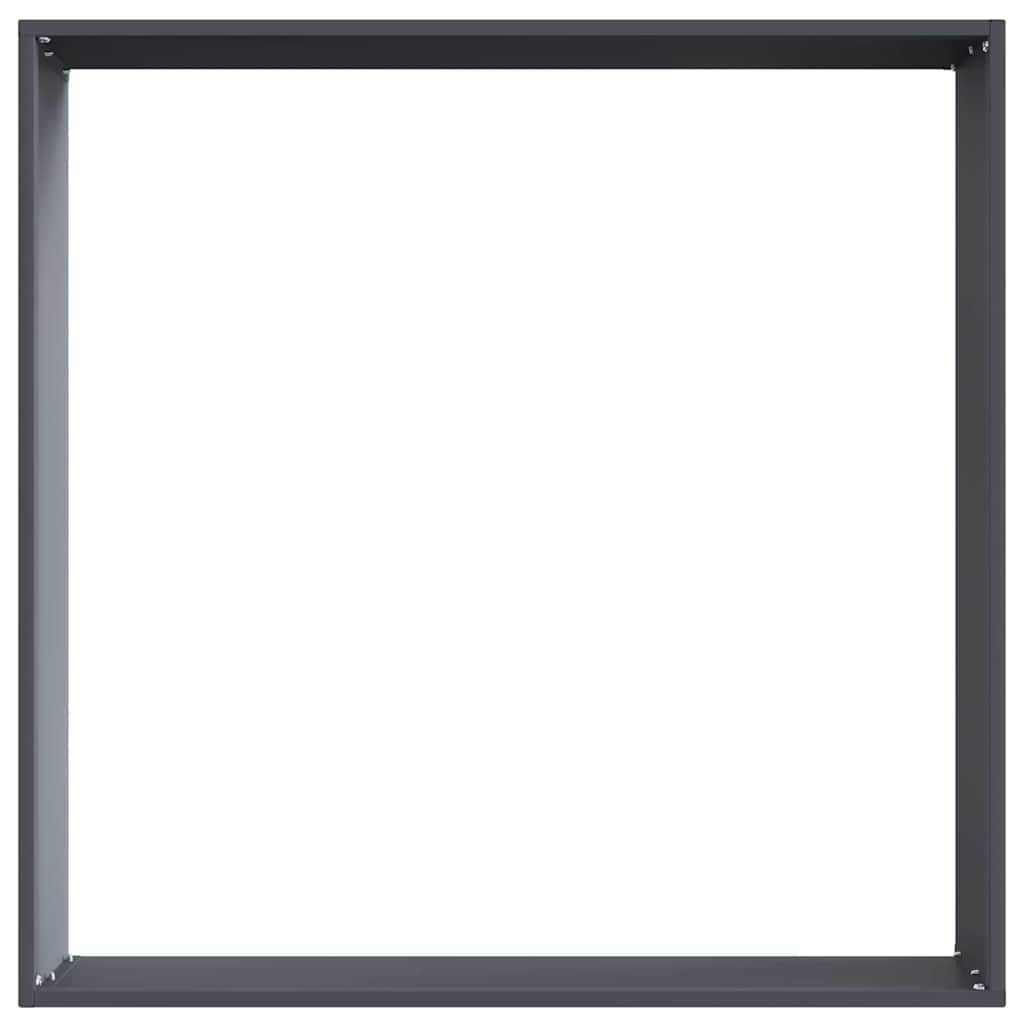 Nurmireunus 6 Pcs Antrasiitti 60 X 60 X 13 Cm Teräs