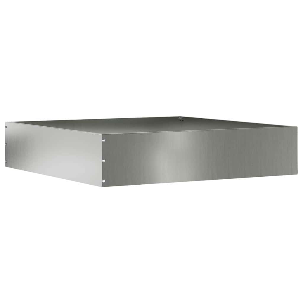 Nurmireunus 6 Pcs Hopea 60 X 60 X 13 Cm Galvanoitu Teräs