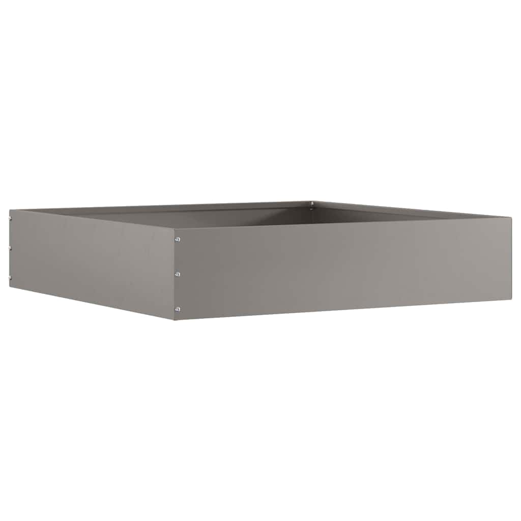 Nurmireunus Ruosteinen 60 X 60 X 13 Cm Kulunut Teräs