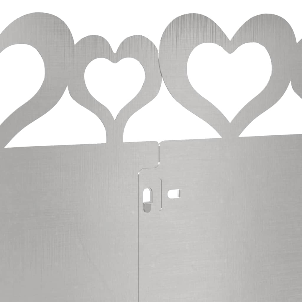 Nurmikonreunukset 10 Pcs 103 X 0,05 X 22 Cm Ruostumaton Teräs