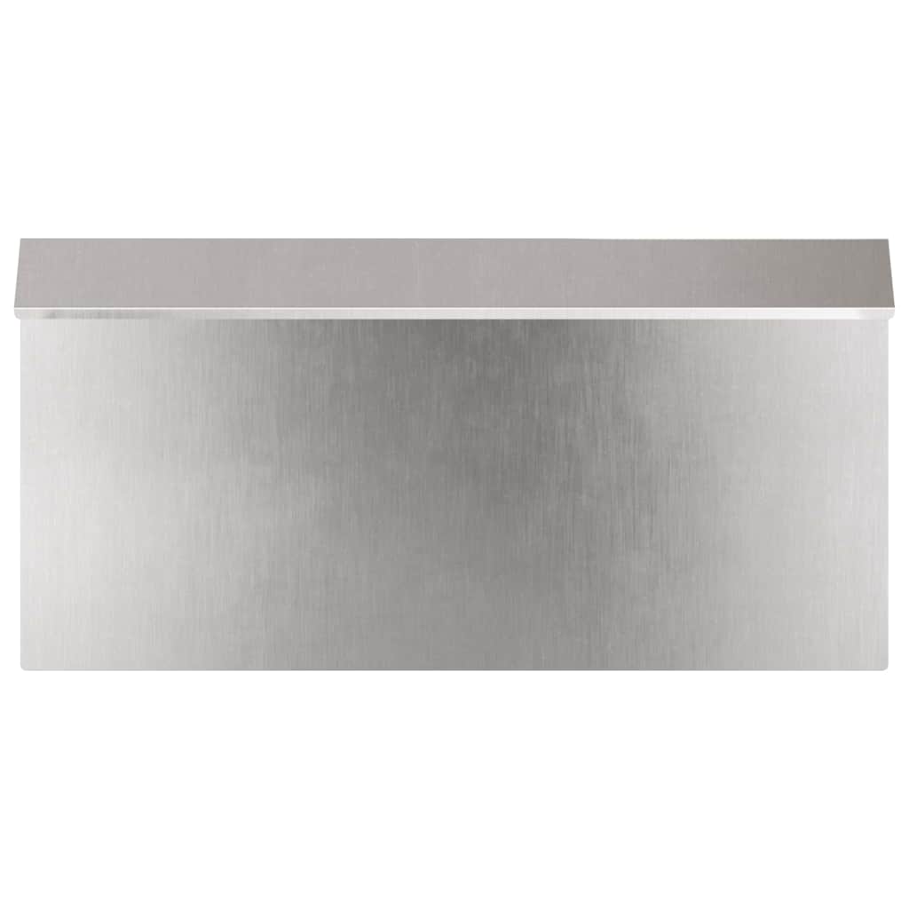 Etanaaita 16 Pcs 50 X 3,5 X 25 Cm Ruostumaton Teräs Hopea