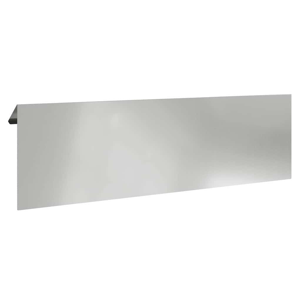 Etanaaita 4 Pcs 100 X 3,5 X 25 Cm Galvanoitu Teräs Hopea