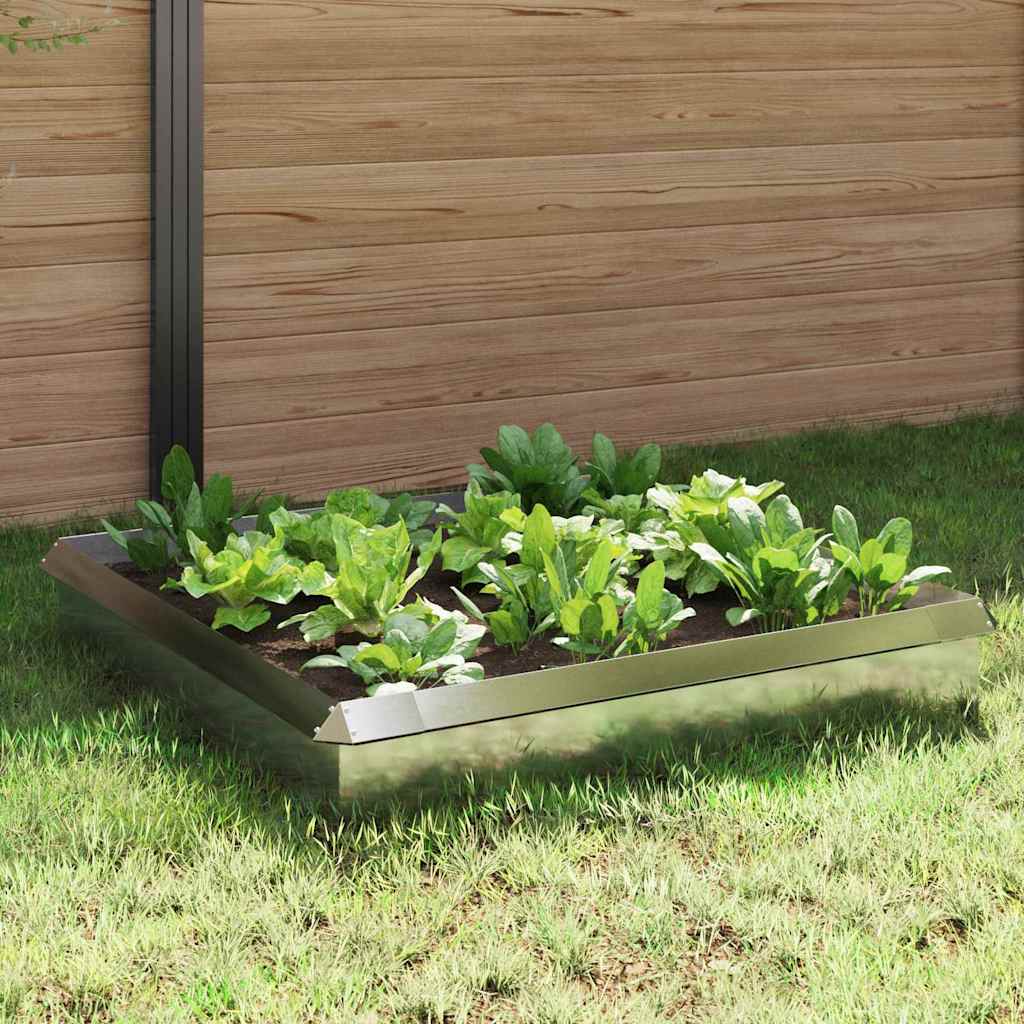 Etana-Aidat 8 Pcs 100 X 3,5 X 25 Cm Ruostumaton Teräs Hopea