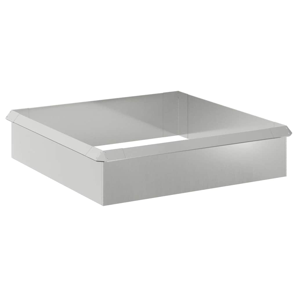 Etana-Aidat 8 Pcs 100 X 3,5 X 25 Cm Galvanoitu Teräs Hopea