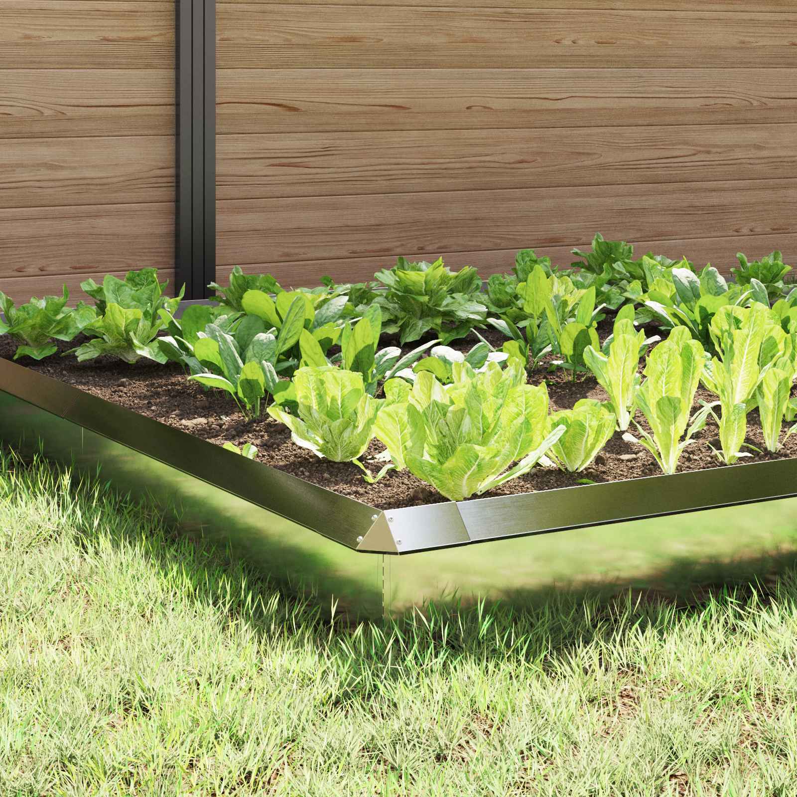 Etana-Aidat 12 Pcs 100 X 3,5 X 25 Cm Ruostumaton Teräs Hopea
