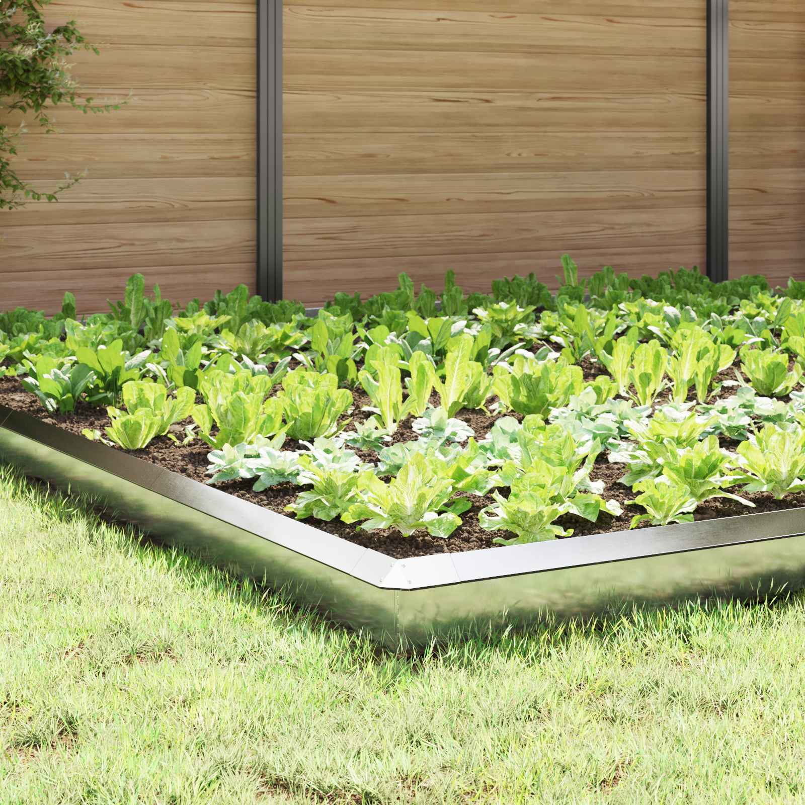 Etana-Aidat 20 Pcs 100 X 3,5 X 25 Cm Ruostumaton Teräs Hopea