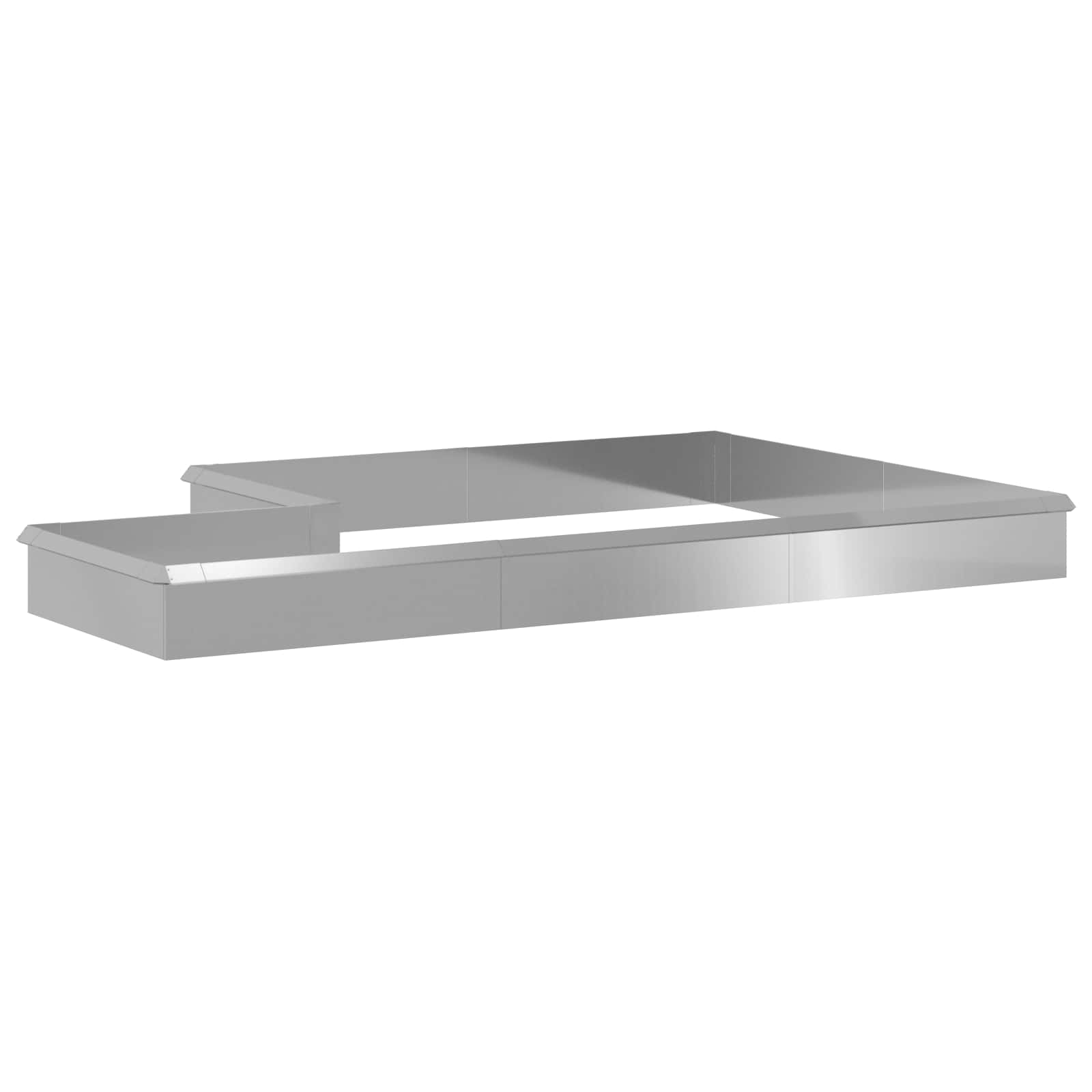 Etana-Aidat 16 Pcs 100 X 3,5 X 25 Cm Galvanoitu Teräs Hopea
