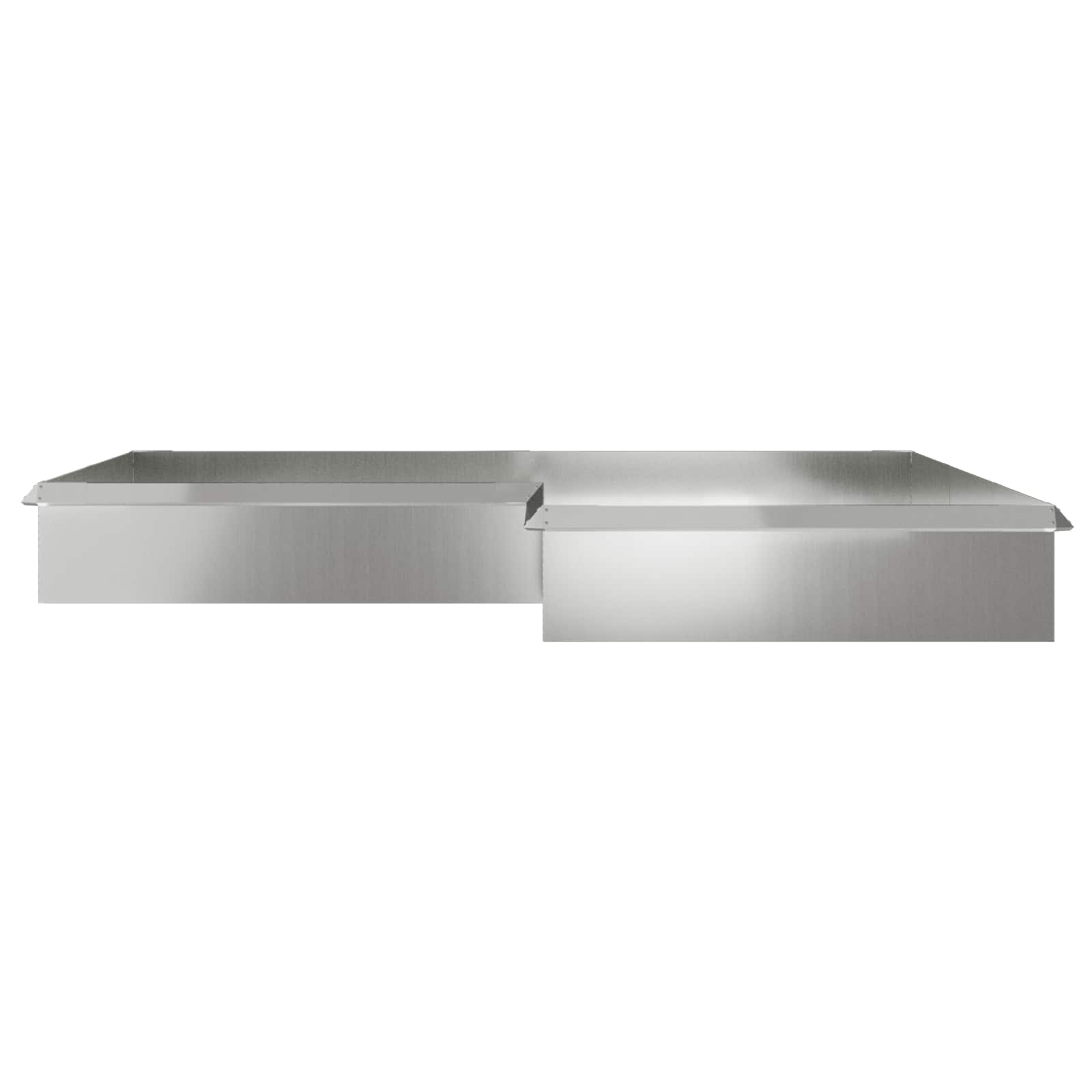 Etana-Aidat 16 Pcs 100 X 3,5 X 25 Cm Galvanoitu Teräs Hopea