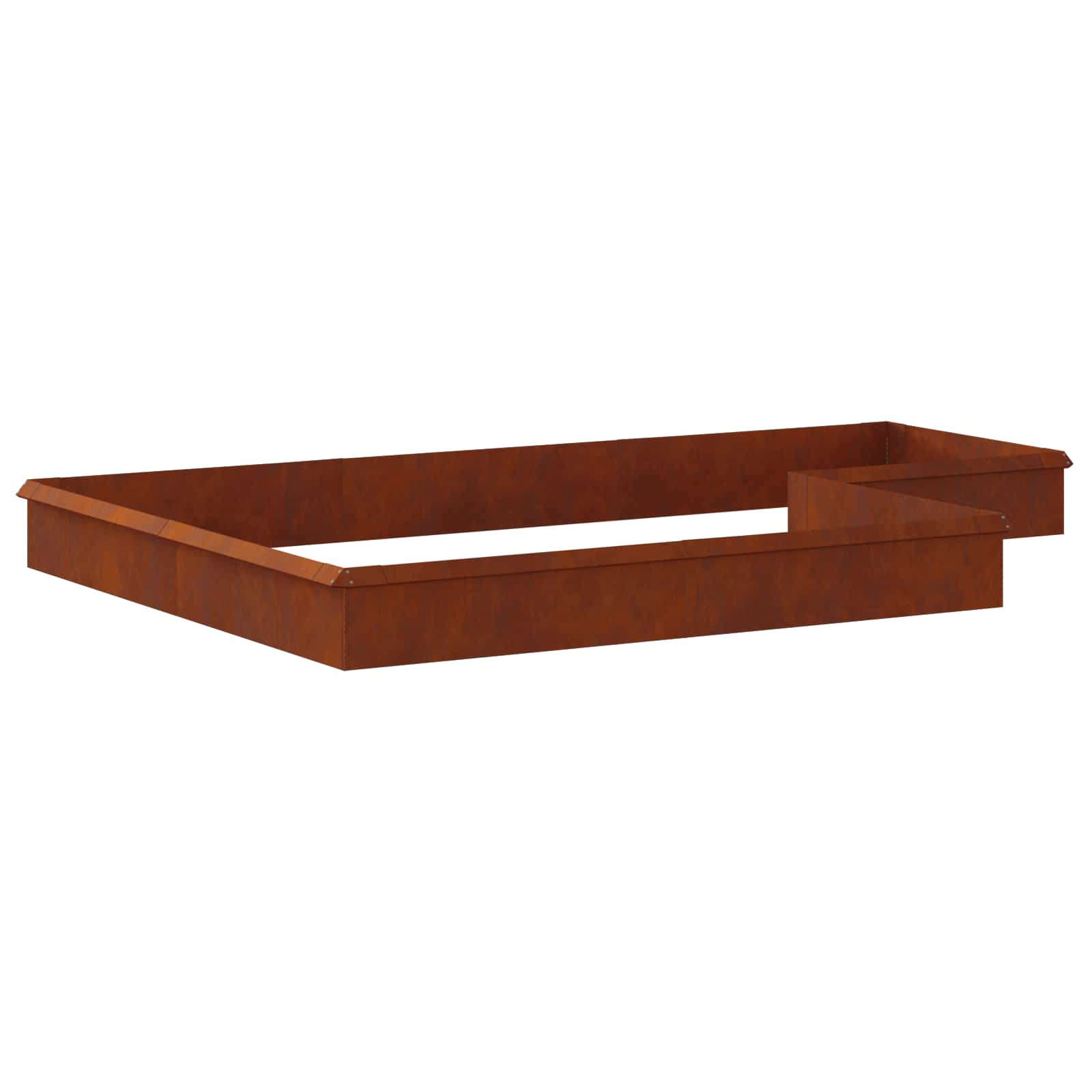 Etana-Aidat 16 Pcs 100 X 3,5 X 25 Cm Kulunut Teräs Ruosteinen