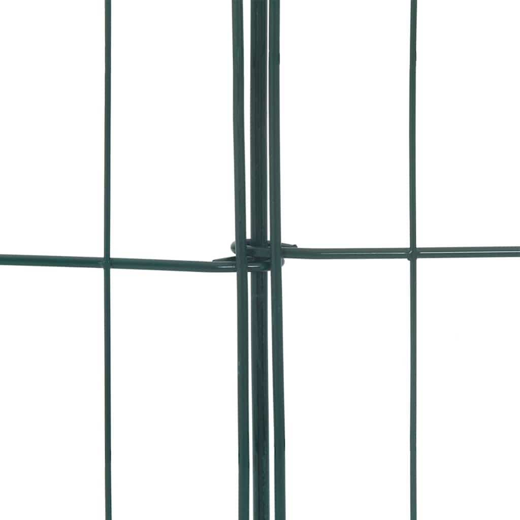 Lammikkoaitasarja 5 Pcs Vihreä 100 X 50 Cm Teräs