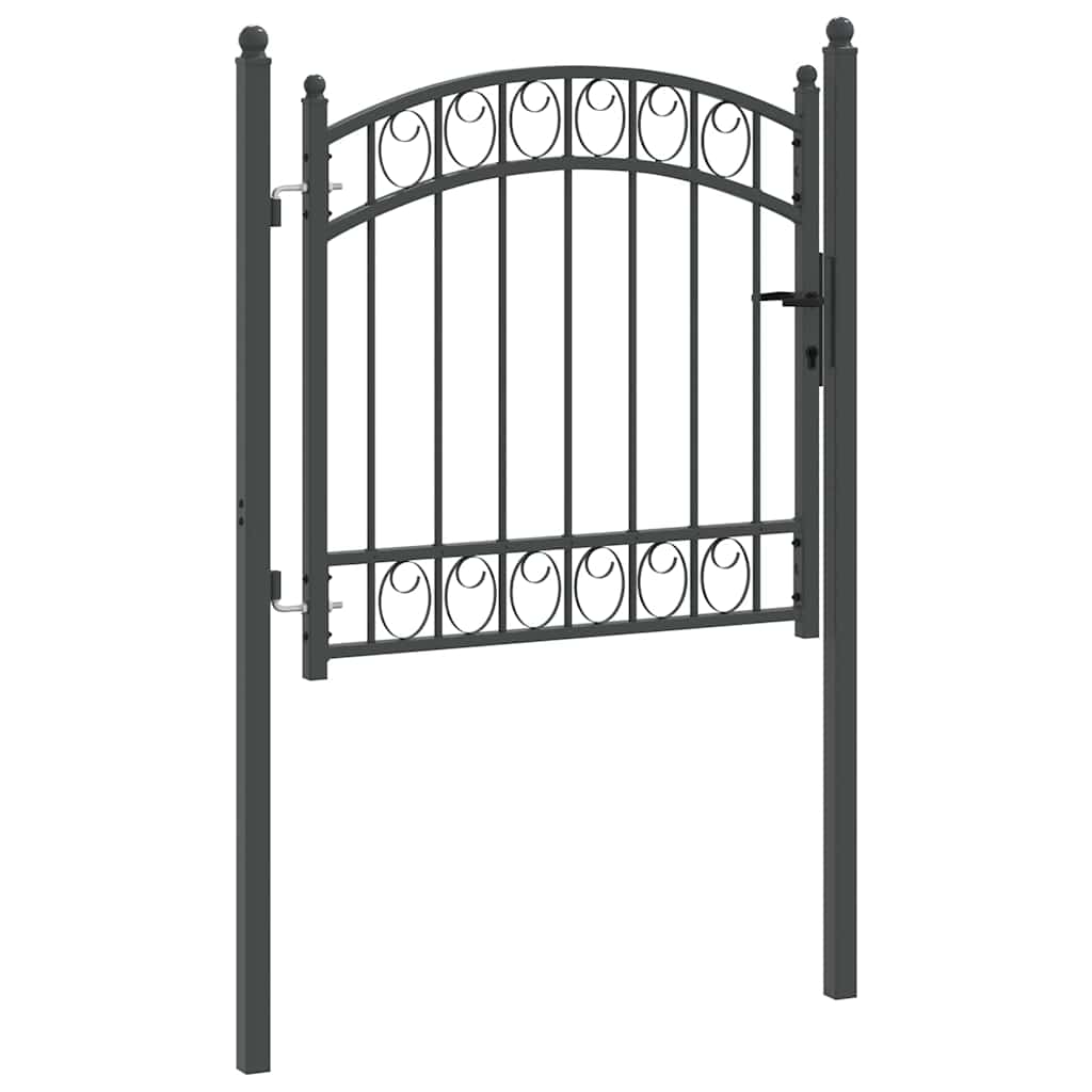 Aitausportti Emmen 100 X 100 Cm Jauhemaalattu Teräs Harmaa