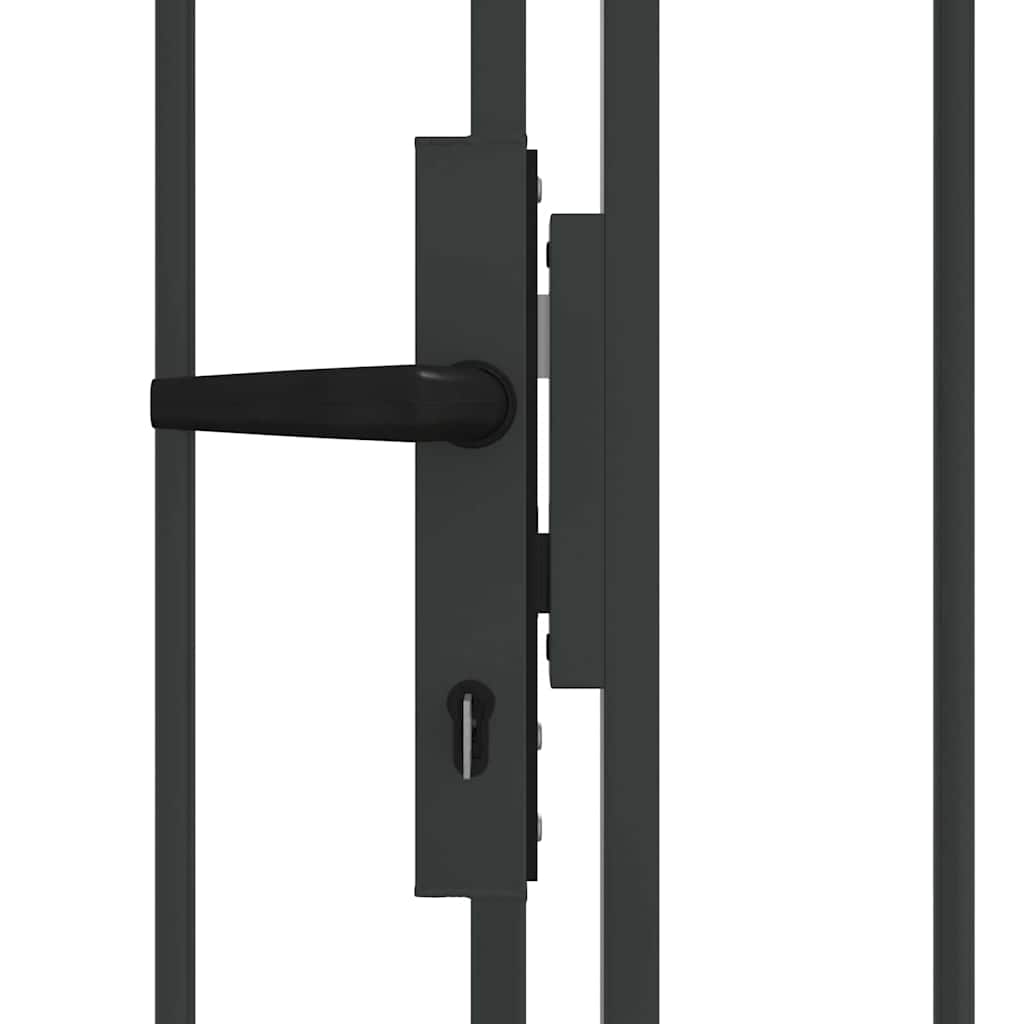 Aitausportti Assen 301 X 200 Cm Teräs Harmaa Lukittava
