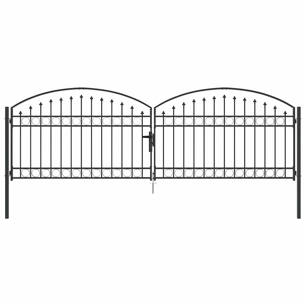 Aitausportti Assen 401 X 175,5 Cm Teräs Harmaa Lukittava