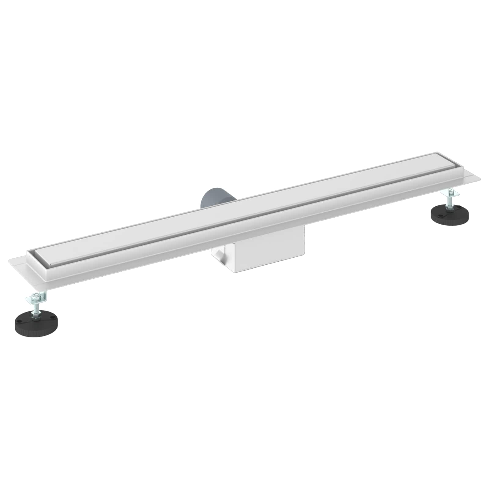 2 In 1 Suihkuviemär Hopea 70 Cm Ruostumaton Teräs 304