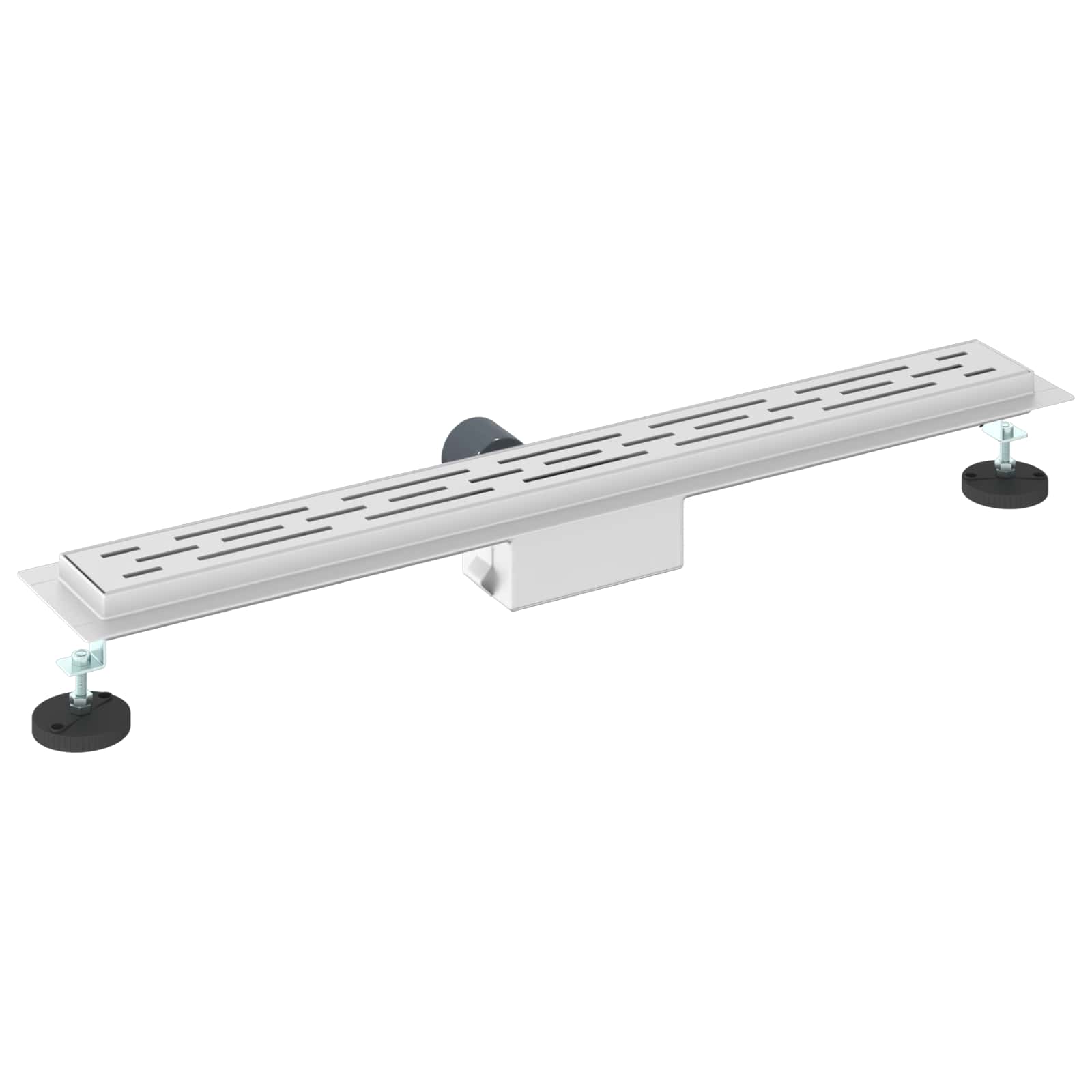 Suihkuviemäri Rivisuunnittelulla Hopea 80 Cm