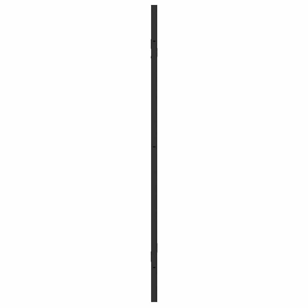 Suihkuseinä Musta 130 X 138 Cm Esg-Lasi Ja Alumiini