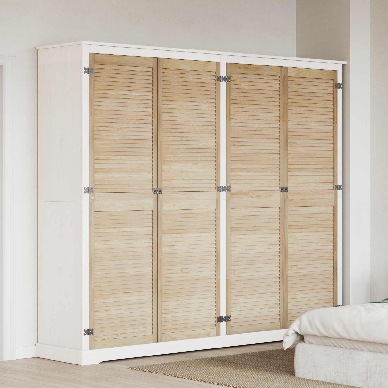 Kaapin Ovet Säleikkö Design 4 Kpl 61,5X29,5Cm Massiivipuu Mänty