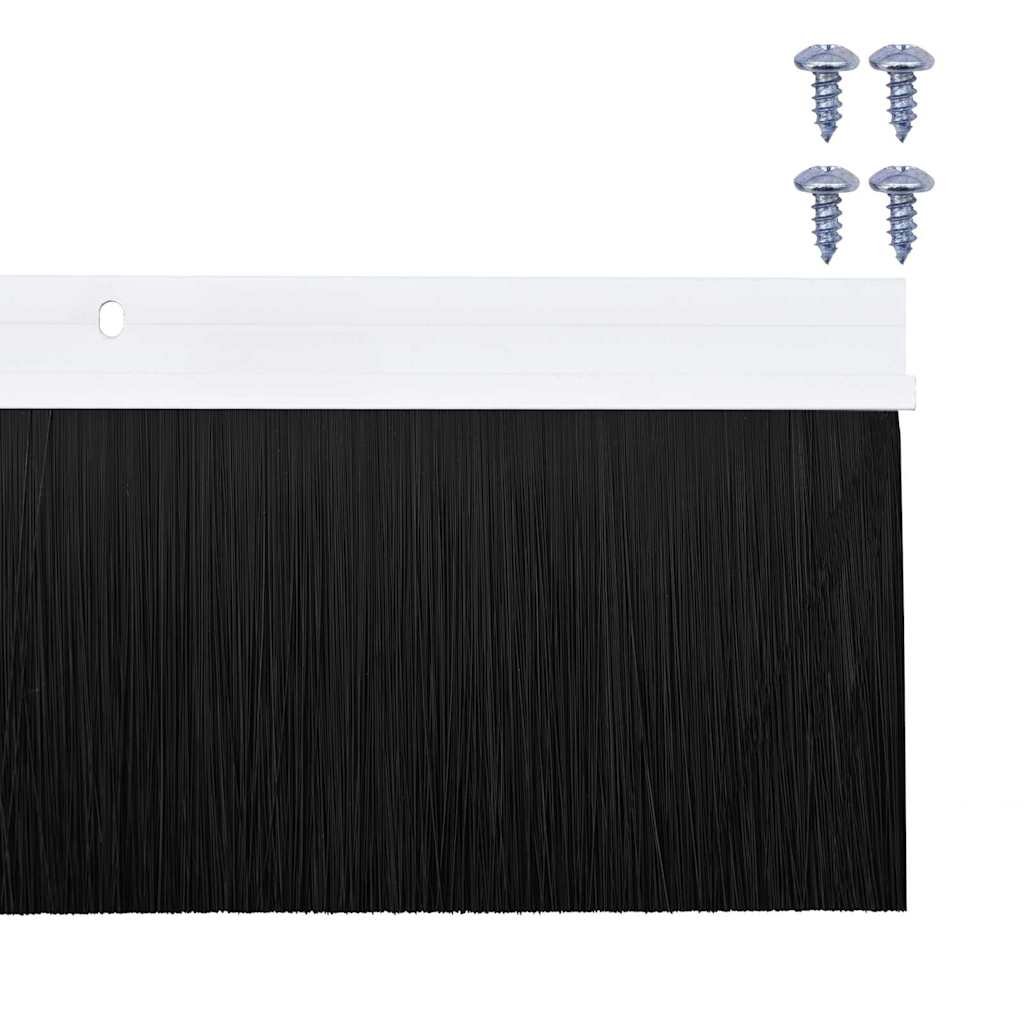 Kierteellinen Oven Harjasulku 12 Pcs Valkoinen 100 Cm