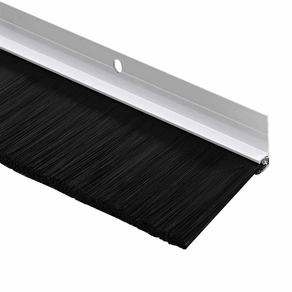 Kierteellinen Oven Harjasulku 12 Pcs Valkoinen 100 Cm