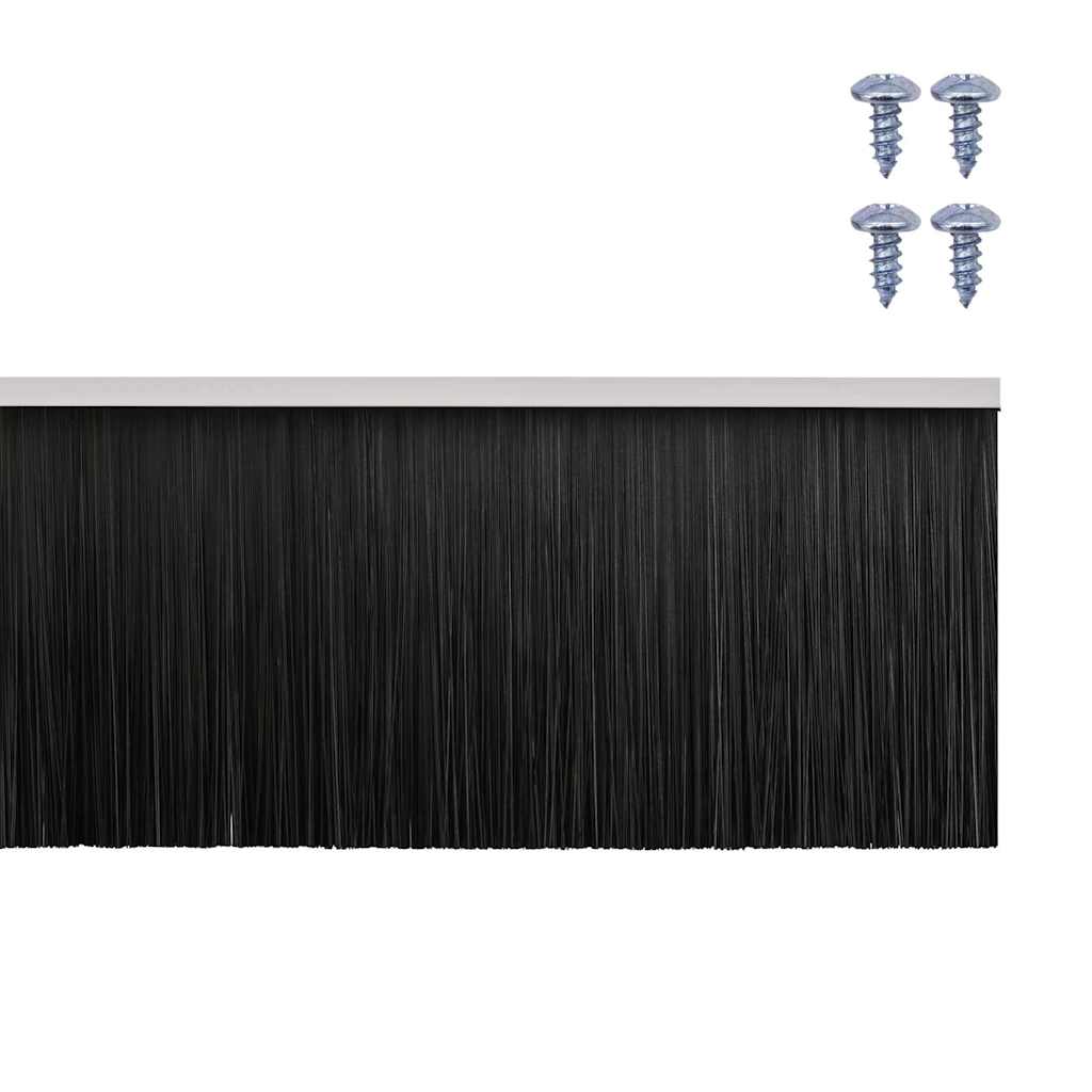 Kierteellinen Oven Harjasulku 12 Pcs Valkoinen 100 Cm