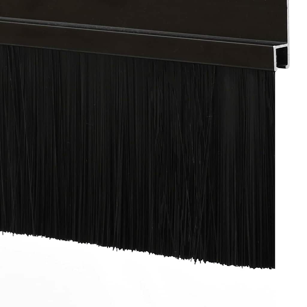 Itsekiinnittyvät Oven Harjatiivisteet 6 Pcs Musta 100 Cm