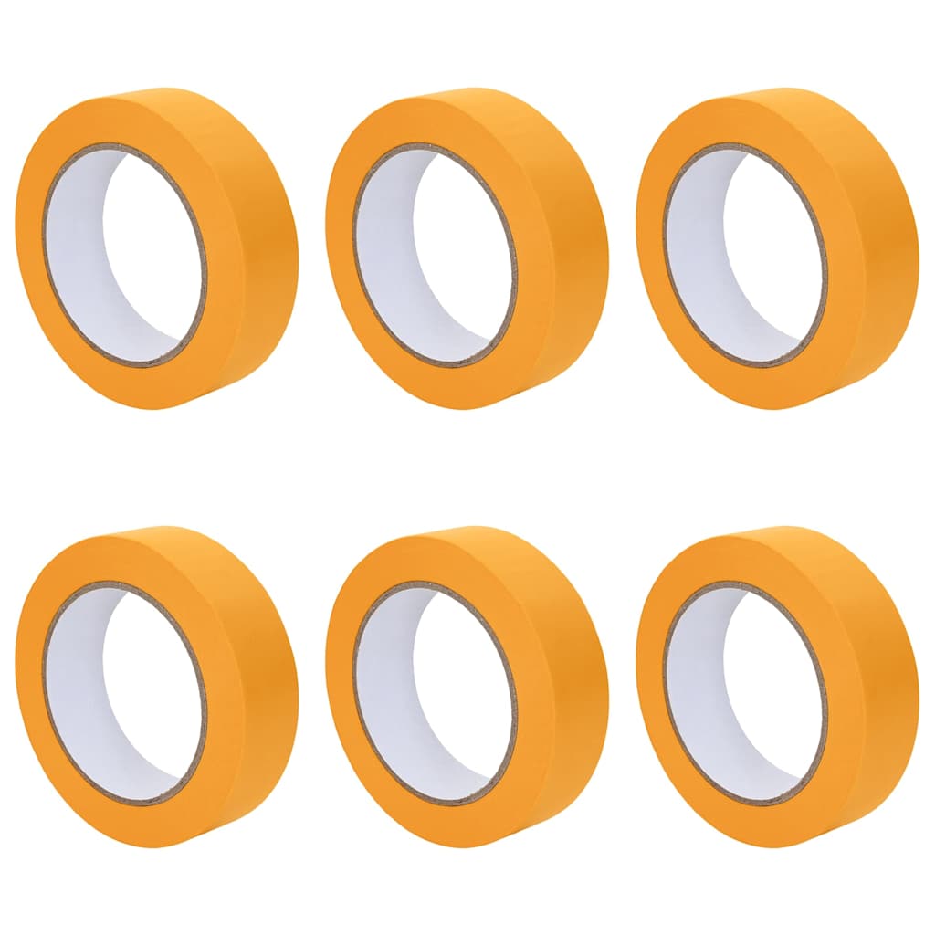 Maalaustelat 6 Pcs Keltainen 25Mm X 50M Paperi