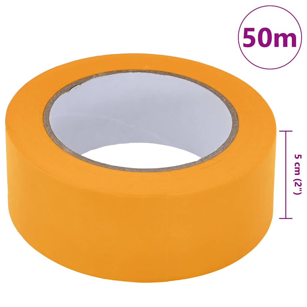 Maalaustelat 50 Pcs Keltainen 50Mm X 50M Paperi