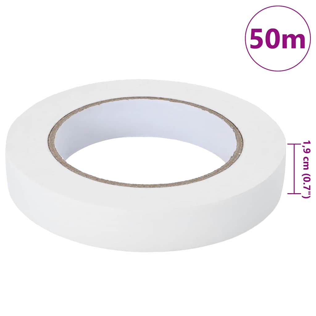 Maalaustelat 50 Pcs Valkoinen 19Mm X 50M Paperi