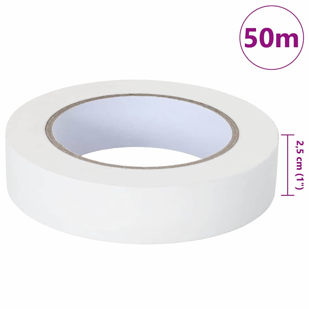 Maalaustelat 24 Pcs Valkoinen 25Mm X 50M Paperi