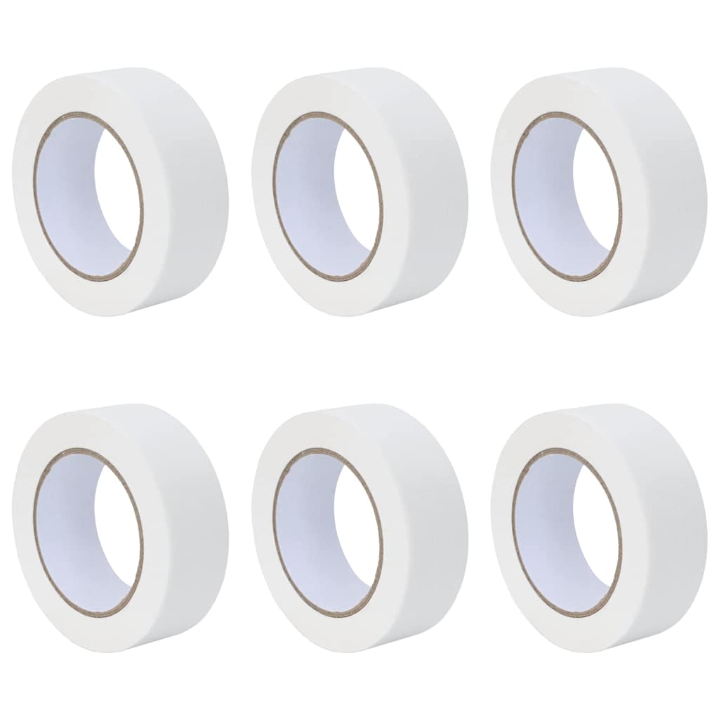 Maalaustelat 6 Pcs Valkoinen 38Mm X 50M Paperi