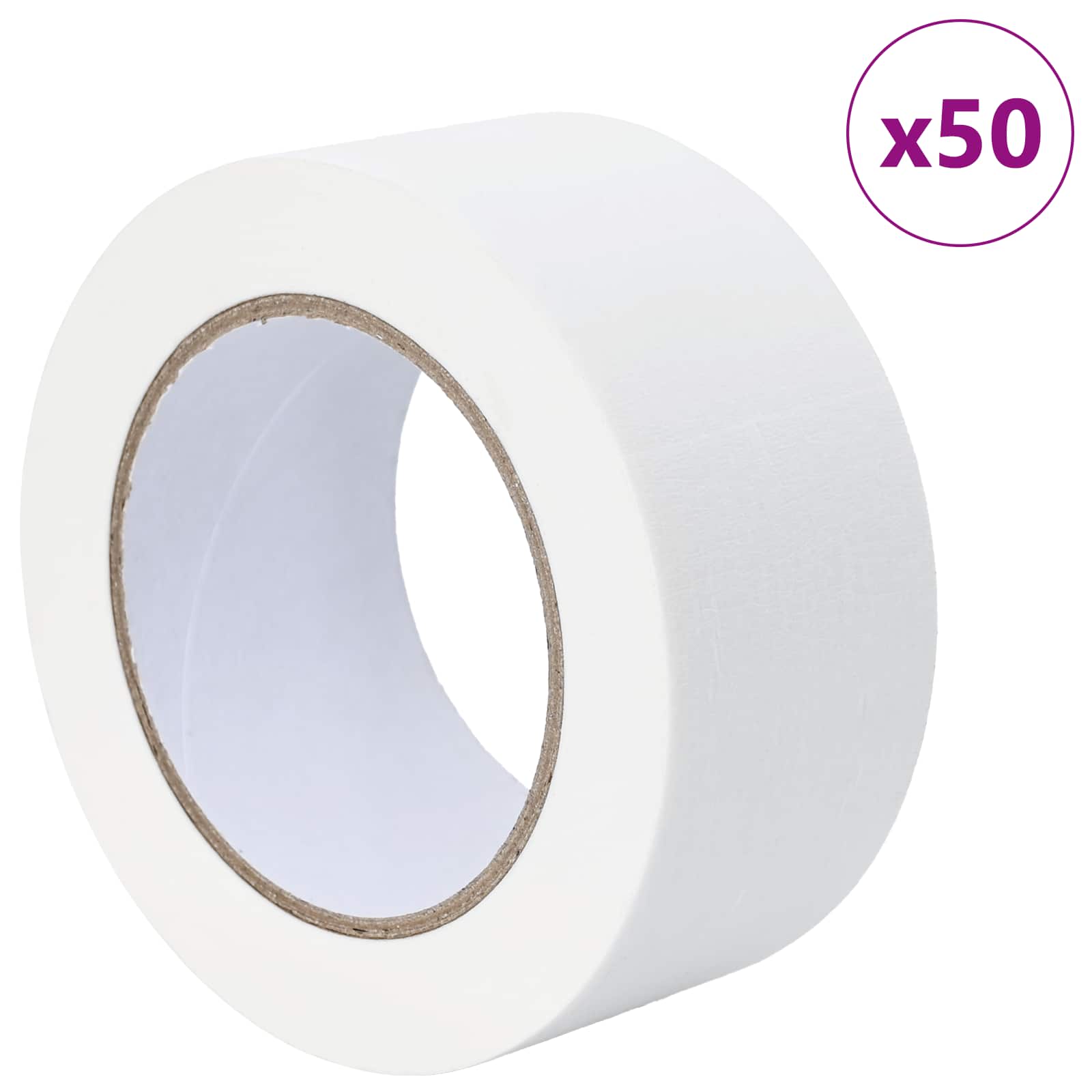 Maalaustelat 50 Pcs Valkoinen 50Mm X 50M Paperi
