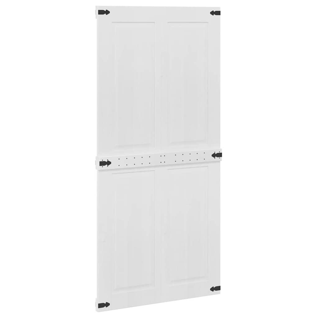 Ladon Ovi Corona Valkoinen 100 X 210 Cm Täysi Mänty