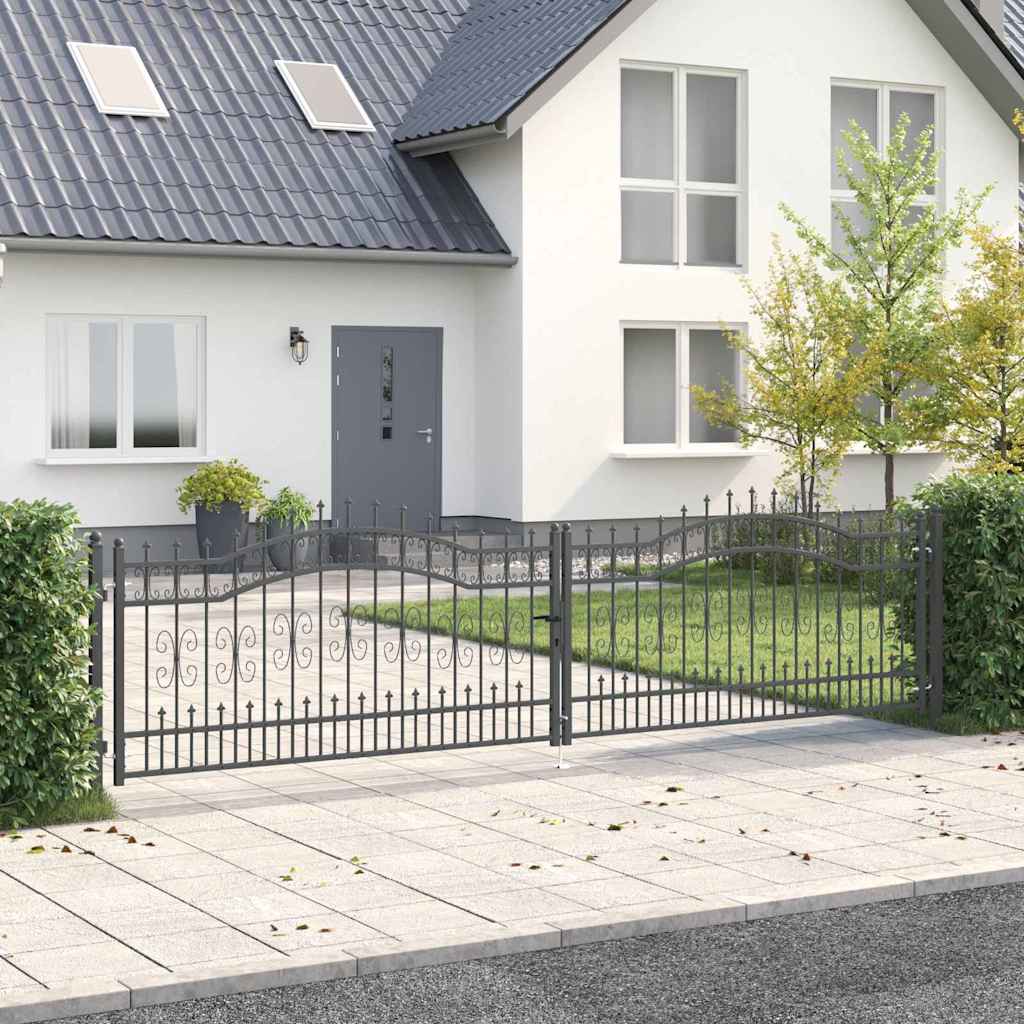 Aitaovi Kärkiyksiköllä Kampen 404 X 100 Cm Teräs Harmaa