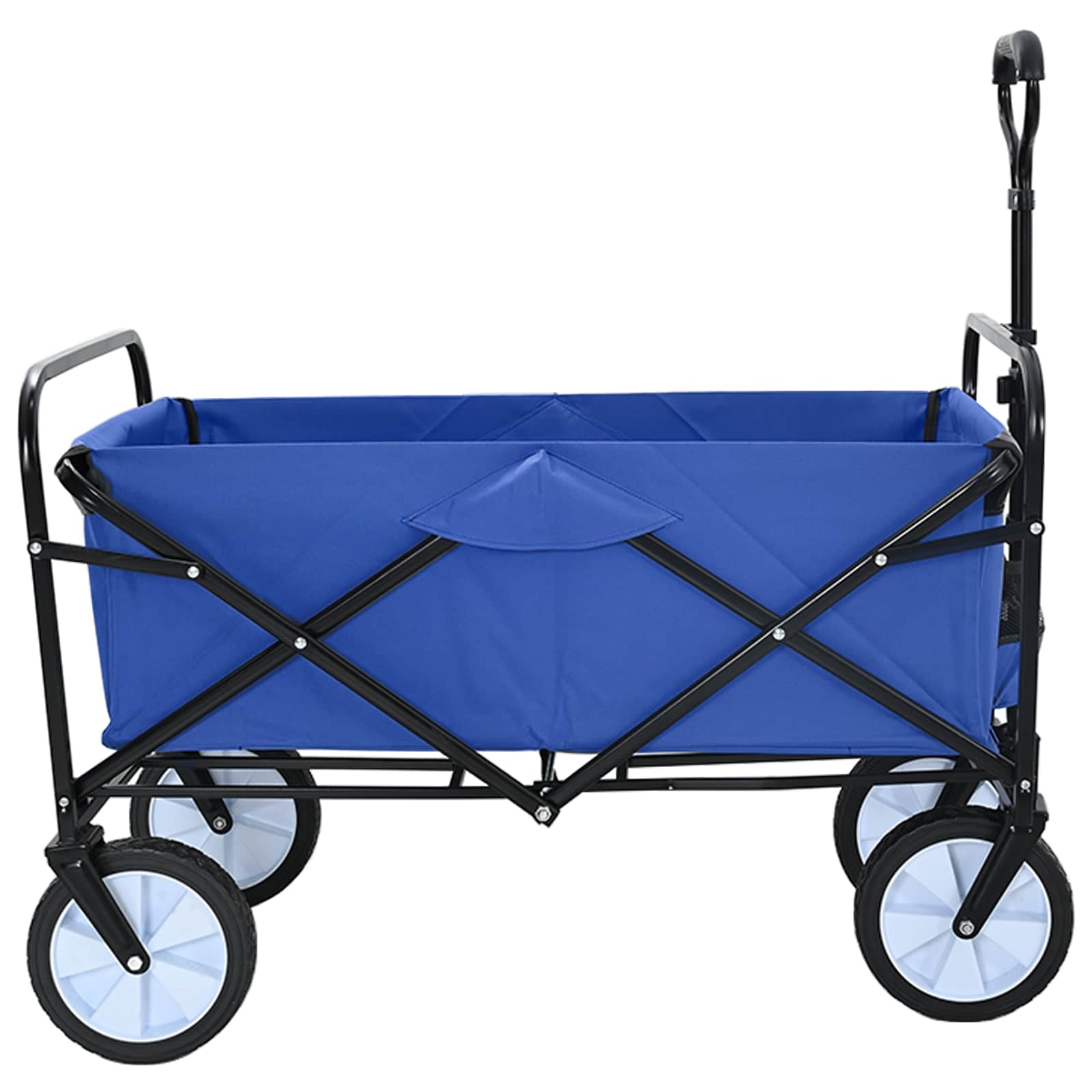 Kokkolettava Käsitroletti Sininen 94 X 53 X 99 Cm Oxford-Kangas