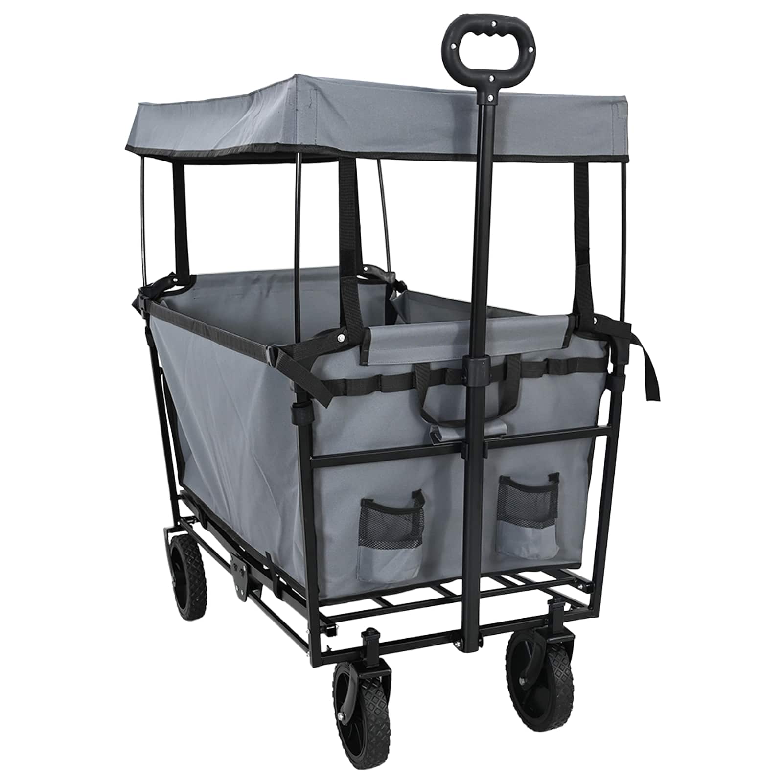 Kokkolettava Käsitroletti Harmaa 105 X 56,5 X 116 Cm