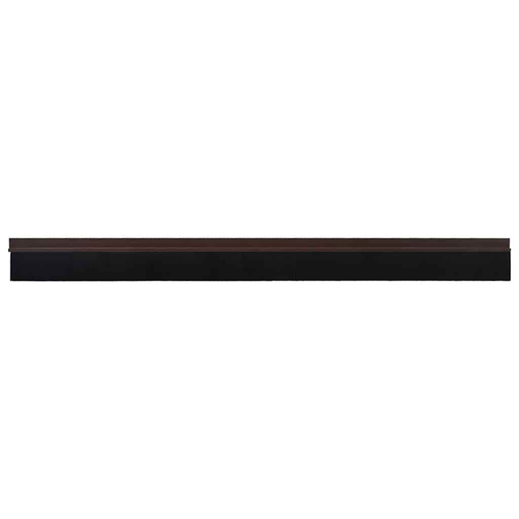 Itsekiinnittyvät Oven Harjatiivisteet 6 Pcs Ruskea 100 Cm