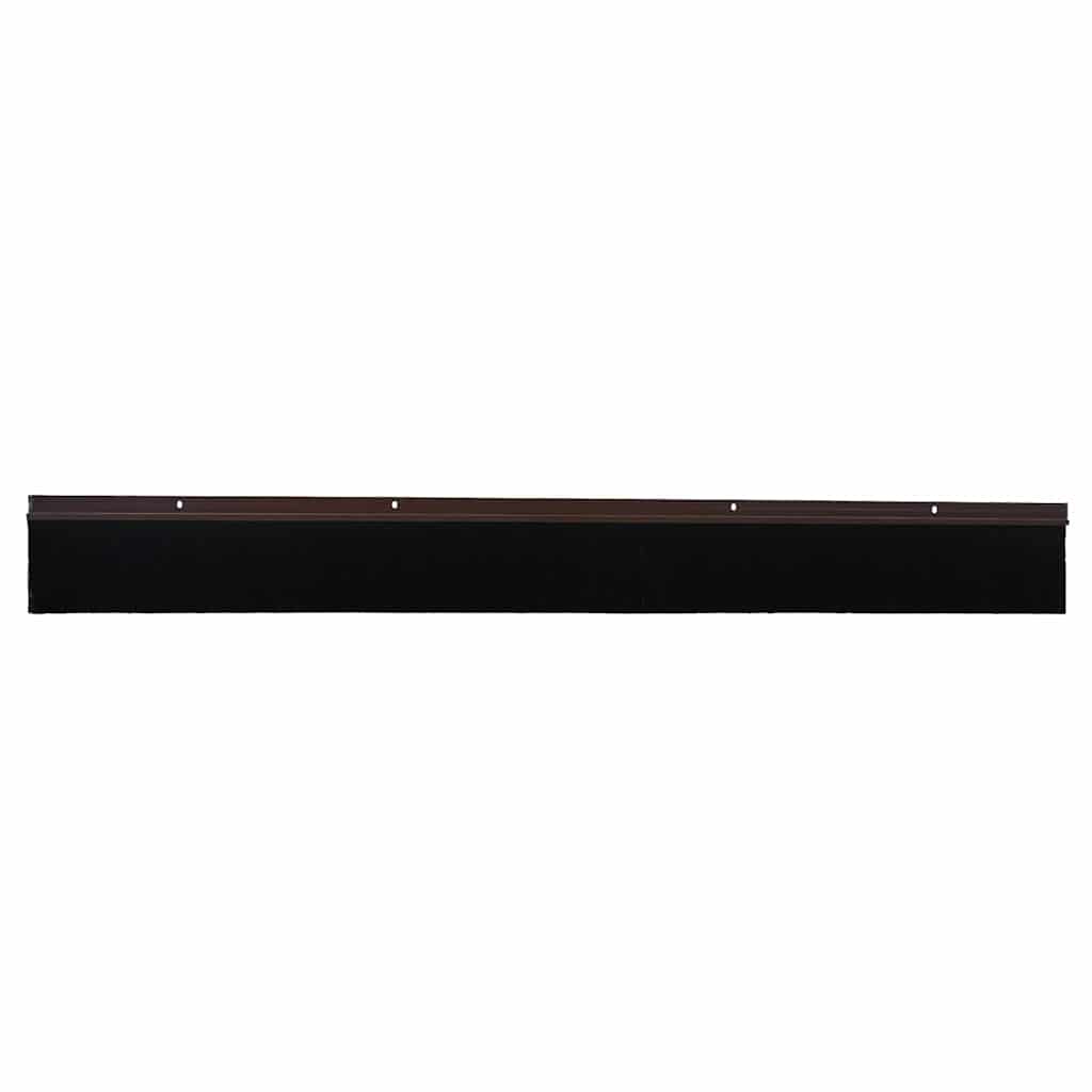Kierteellinen Oven Harjasulku 6 Pcs Ruskea 100 Cm Alumiiniseos