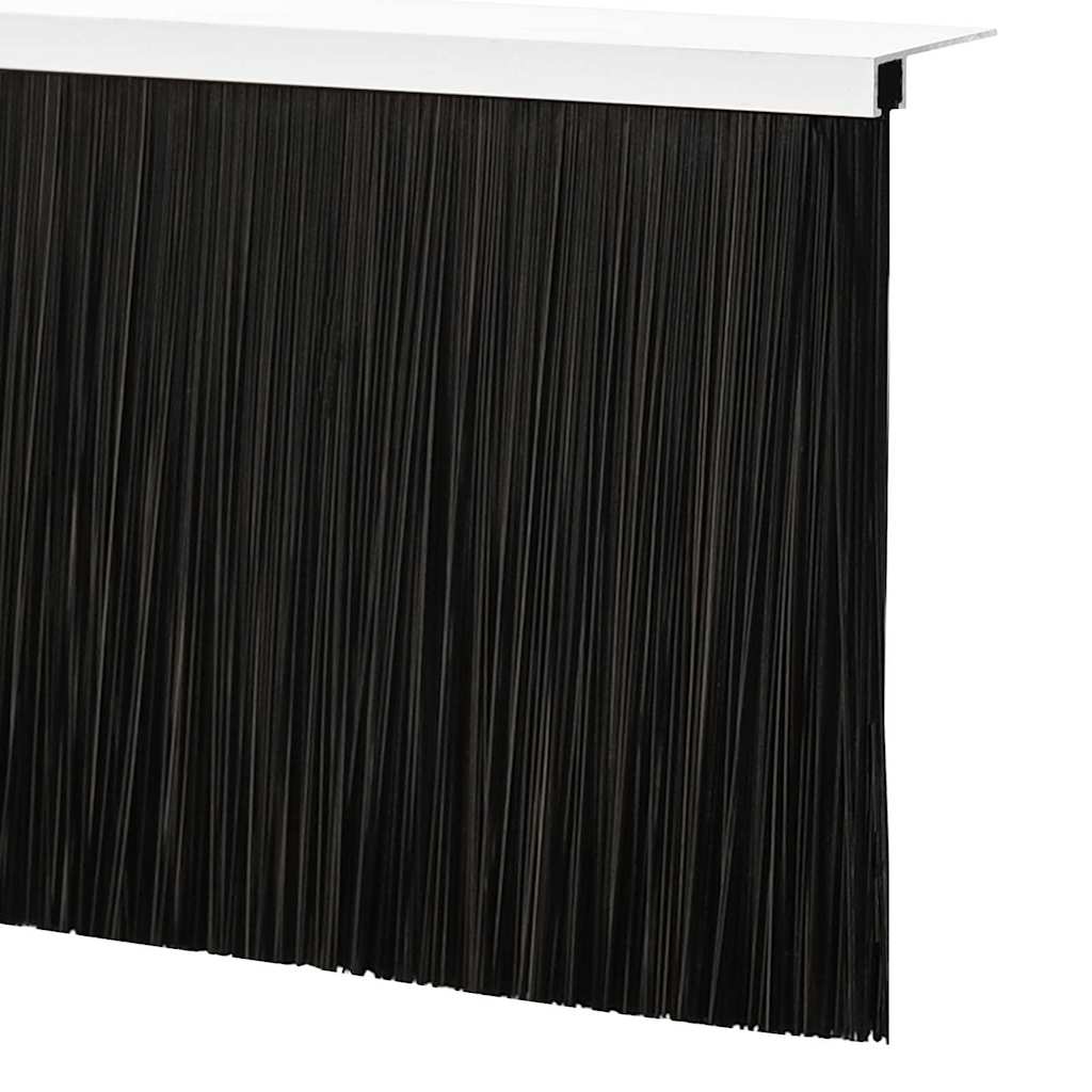 Kierteellinen Oven Harjasulku 2 Pcs Hopea 100 Cm Alumiiniseos