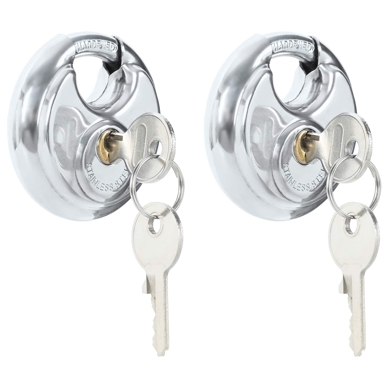 Discus-Lukot Avaimilla 2 Pcs Hopea 6 X 2.3 X 6 Cm