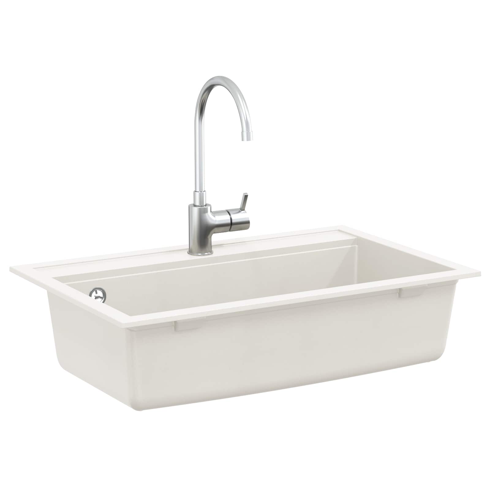 Allas Valkoinen 795 X 505 Mm Graniitti