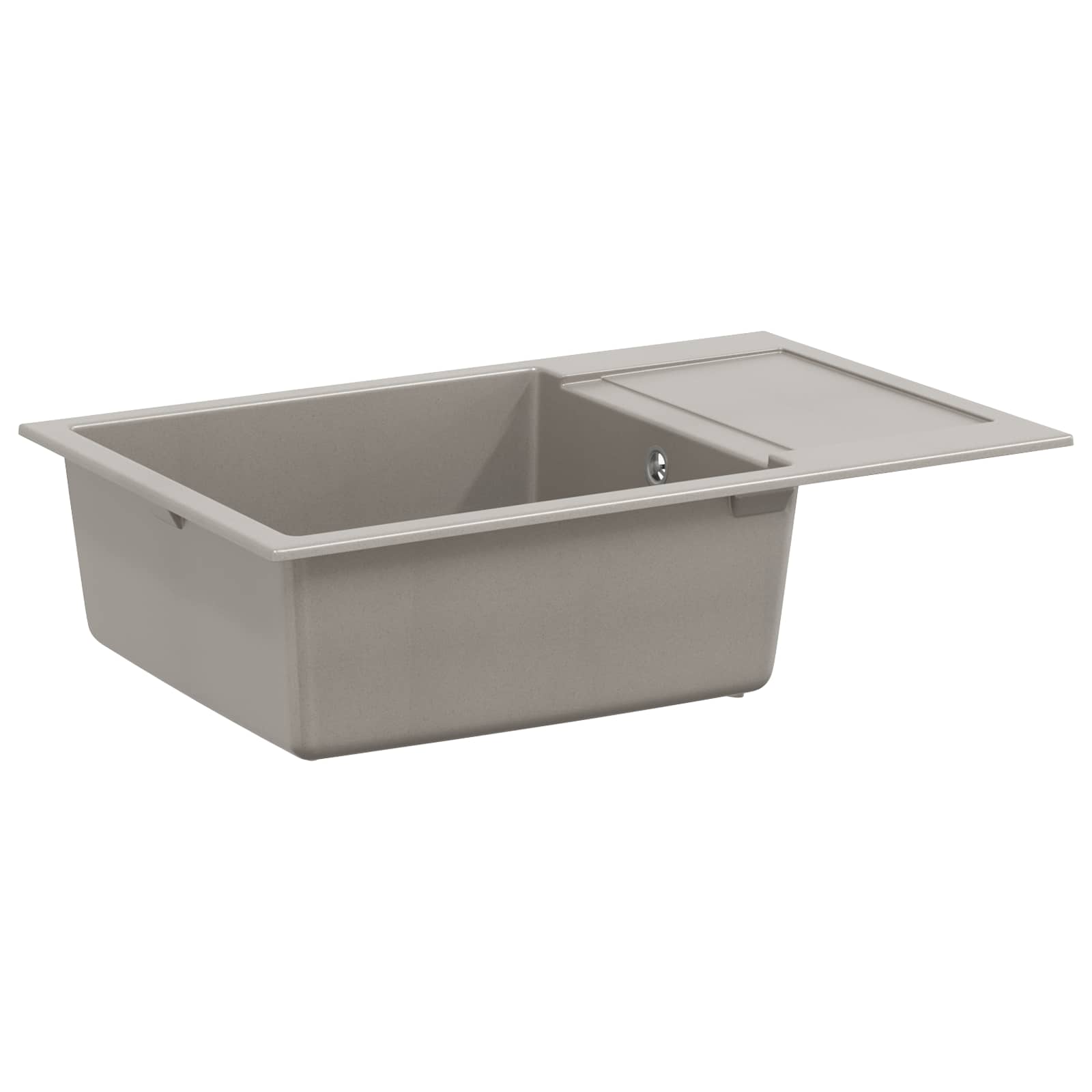 Allas Harmaa 780 X 500 Mm 80% Kvartsia Ja 20% Hartsia
