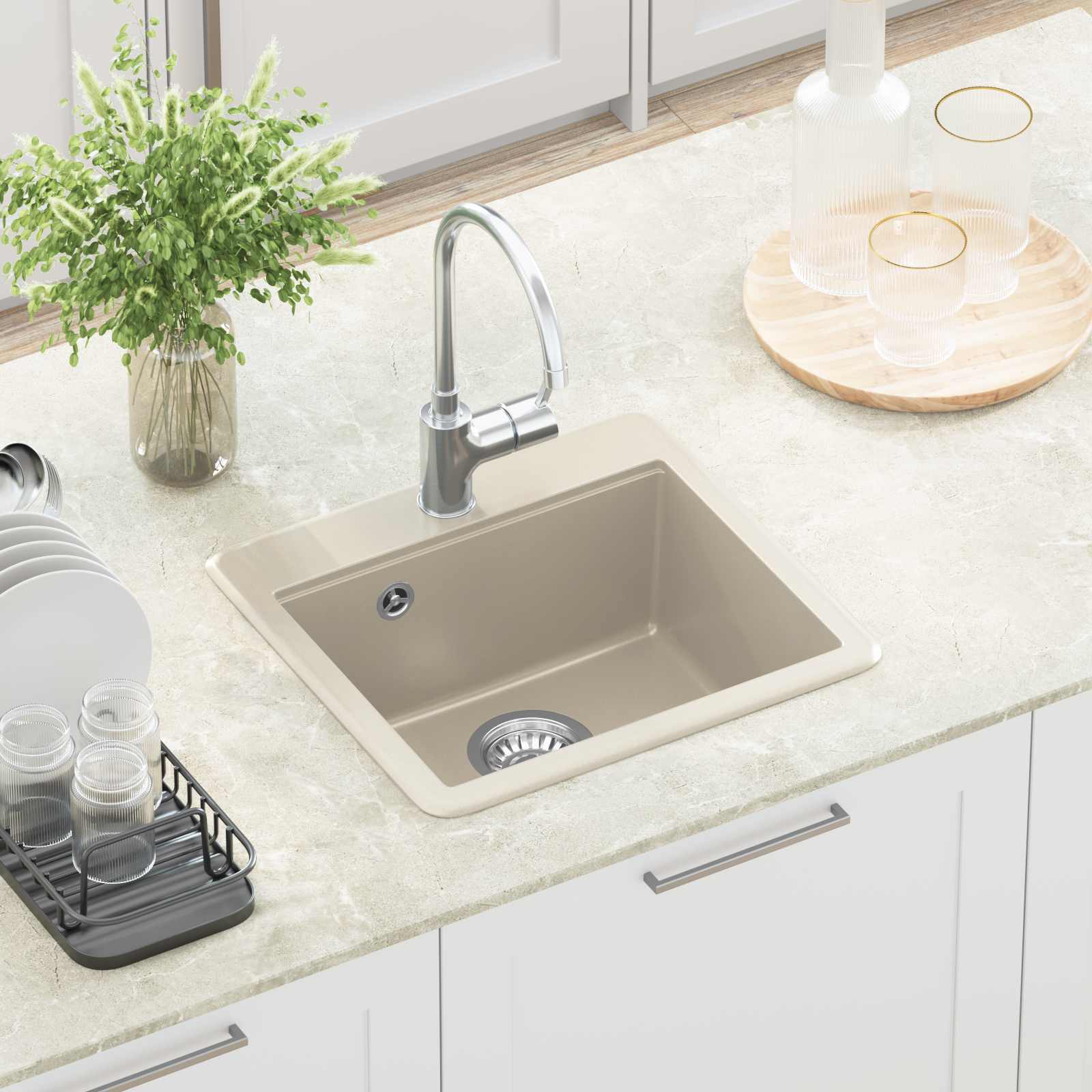 Allas Beige 470 X 440 Mm Graniitti