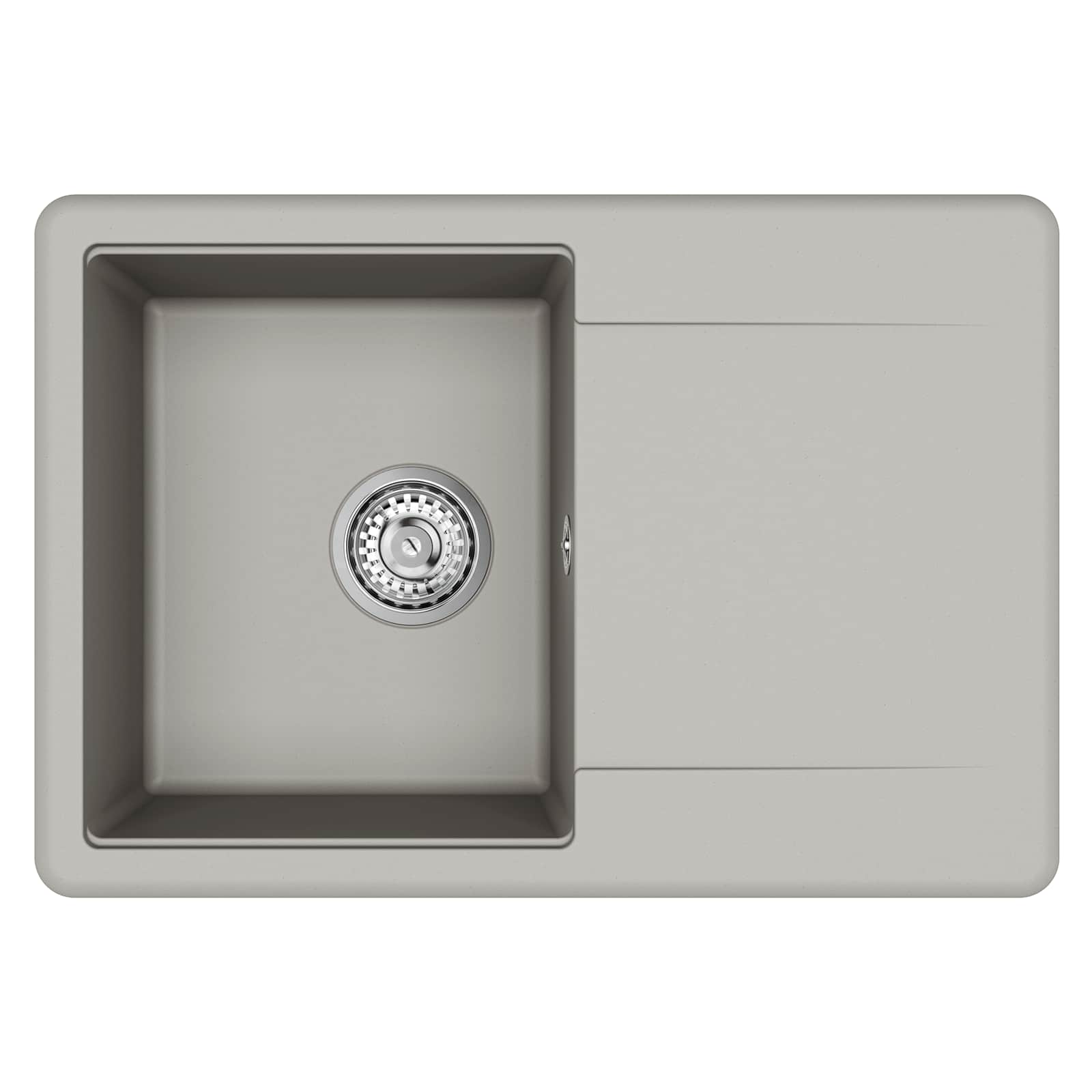 Allas Harmaa 670 X 460 Mm 80% Kvartsia Ja 20% Hartsia