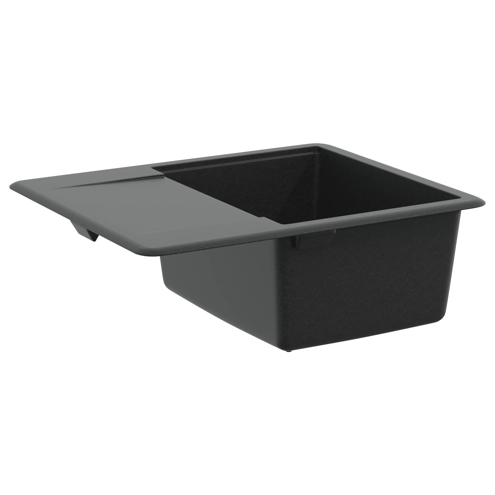 Allas Musta 560 X 460 Mm 80% Kvartsia Ja 20% Hartsia